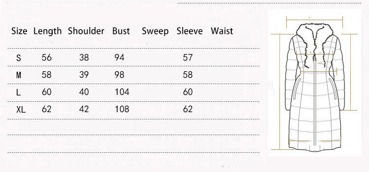 Down Jacket Women's Winter Fashion White Duck Down A- Line Plus Size Lightweight Thermal Turtleneck Down Jacket One Piece Dropshipping