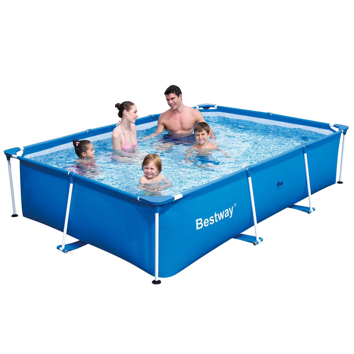 9.8' X 6.7' X 26" Deluxe Splash Kids Ground Swimming Pool (Pool Only)