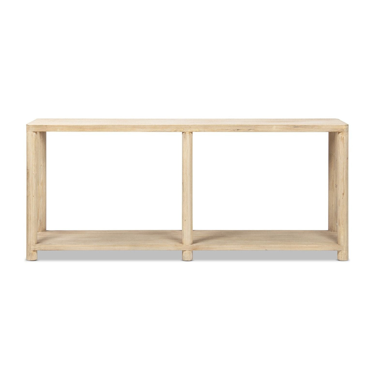 Milo - Console Table With Lower Shelf - Natural