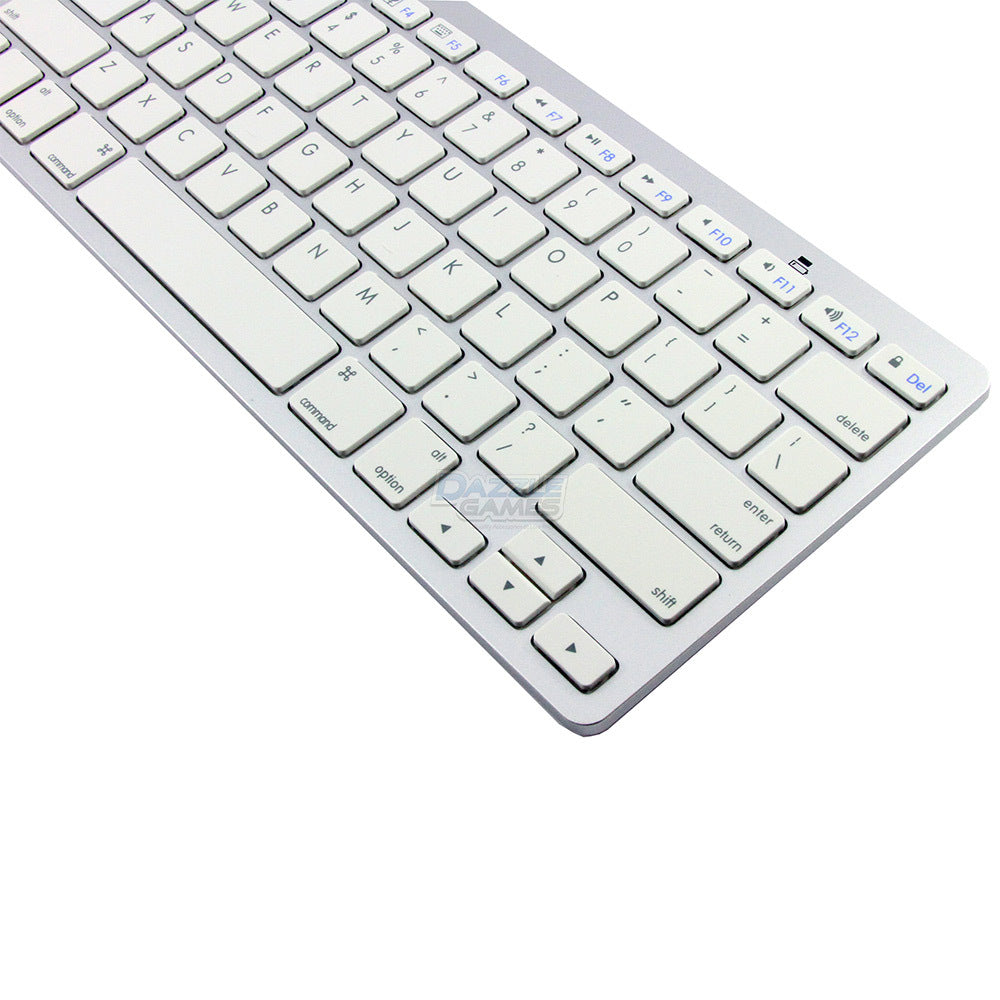 Bluetooth 3.0 Wireless Keyboard for Apple Ipad-1 1 2 3 4 Mac Computer PC Macbook