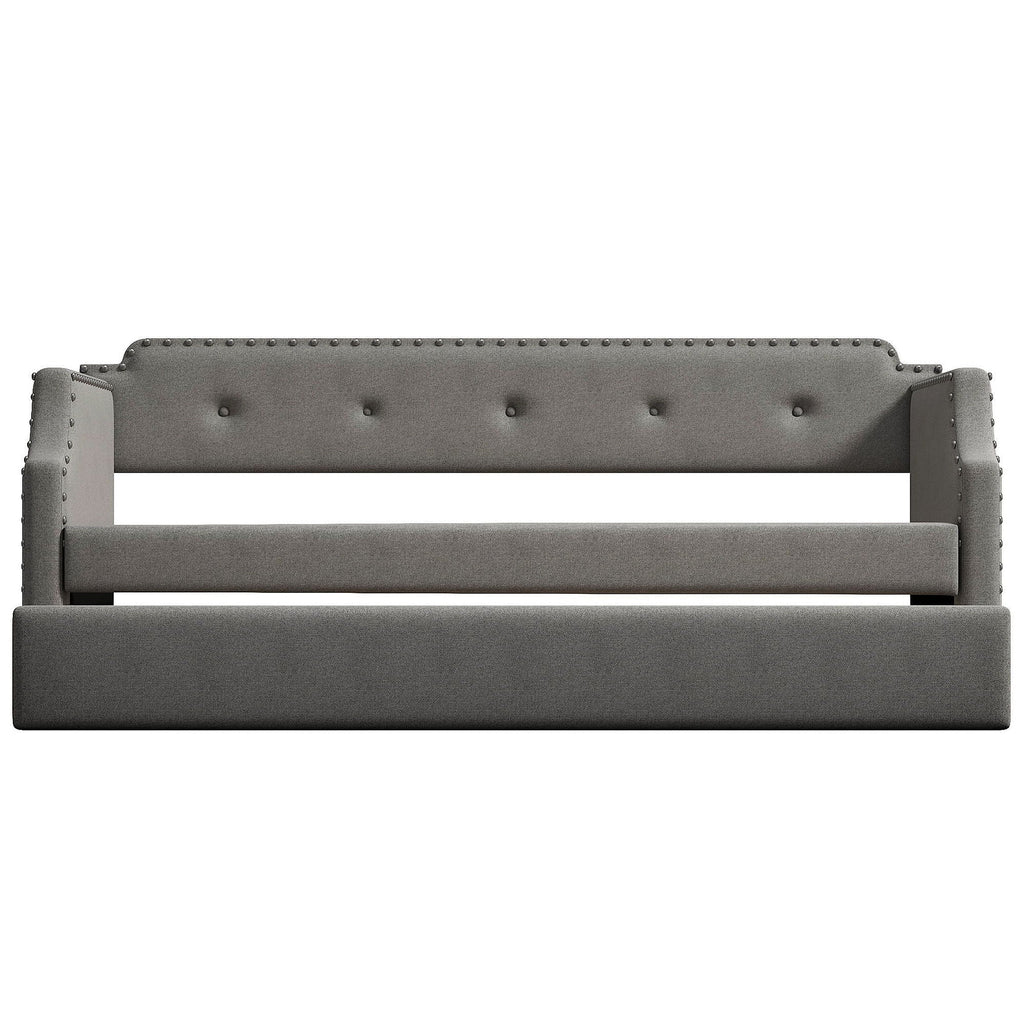 Upholstered Daybed With Trundle