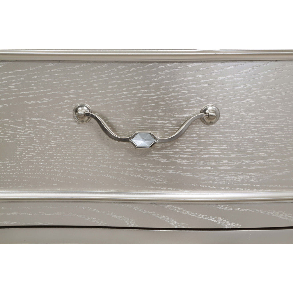 Katerina - 5 Drawer Chest With Hidden Drawer - Oak