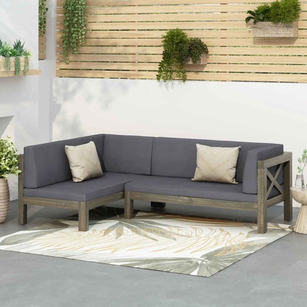 Brava X Back Corner Bench
