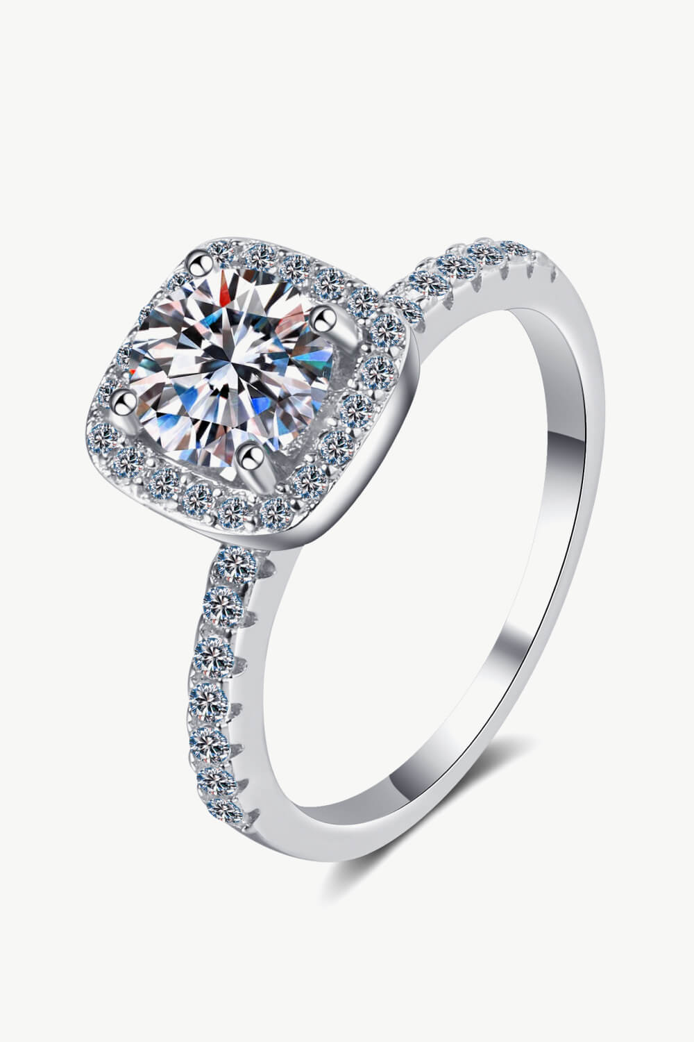 Square Cushion-Cut Sparkala™ Ring