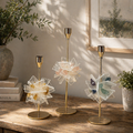 Crystal Stone Luxury Candle Holder-1 set