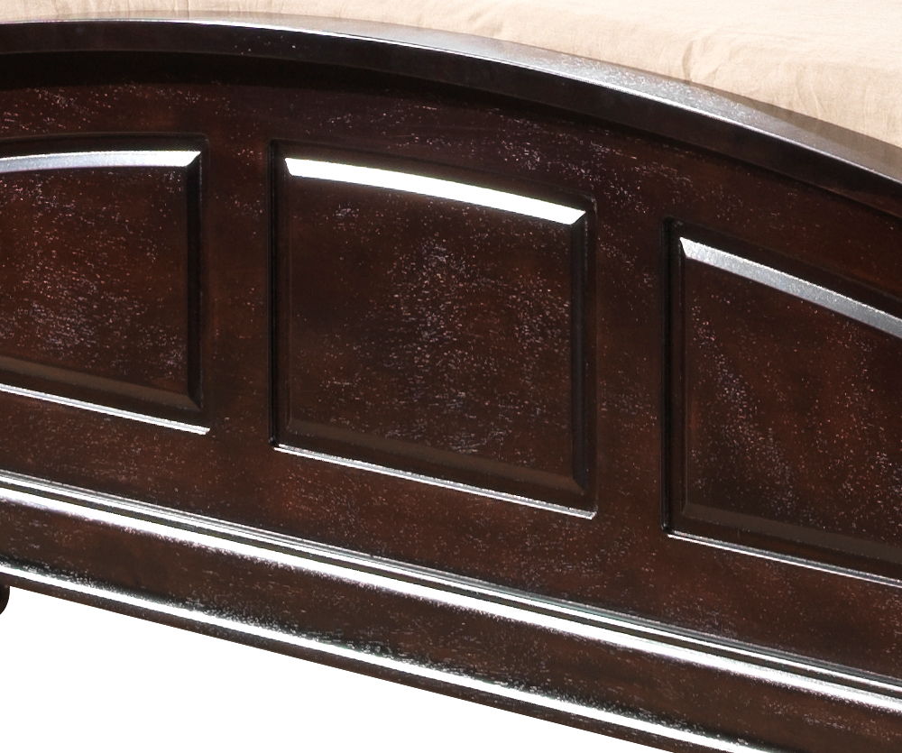 Panel Sleigh Bed Elegantly Crafted