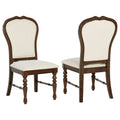 Claire - Upholstered Dining Side Chair (Set of 2) - Ivory