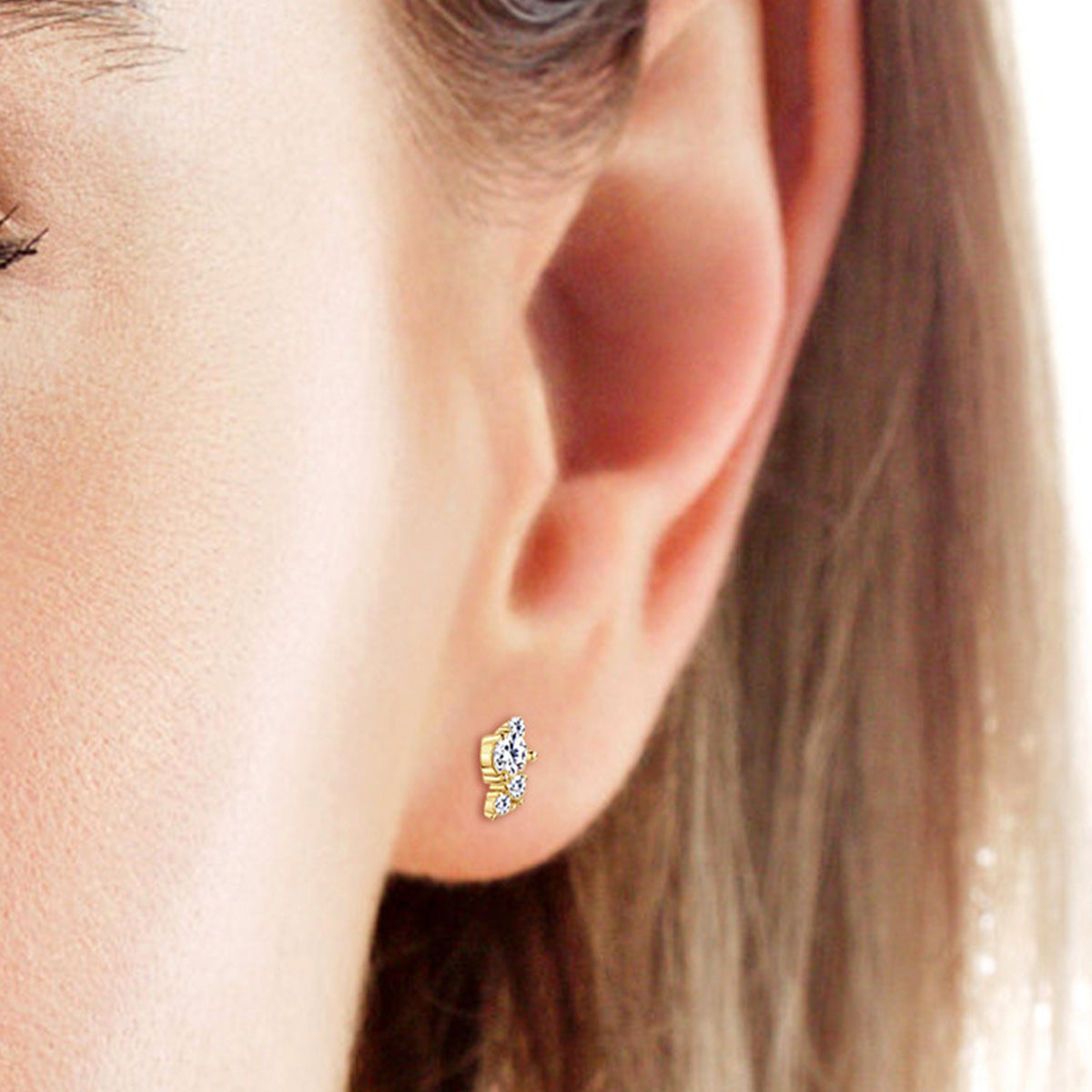 Pure Sterling Silver Sparkala™ Stud Earrings