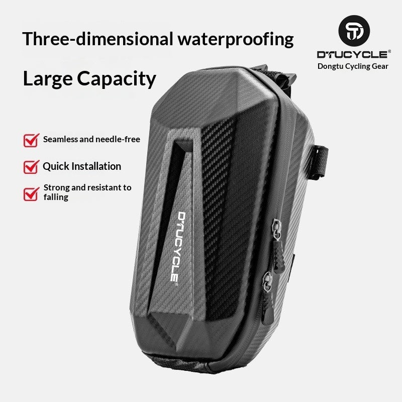 Hard-shell Waterproof High-capacity Foldable Hanging Bag For Electric Scooters