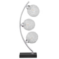 Mcdougal - Spherical Table Lamp With LED Lighting - Black