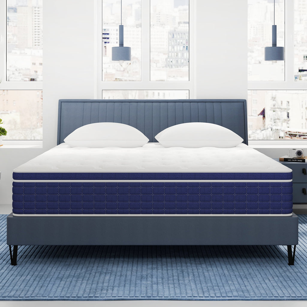 12 Inch Queen Mattress ,Hybrid Mattresses Medium Firm in a Box