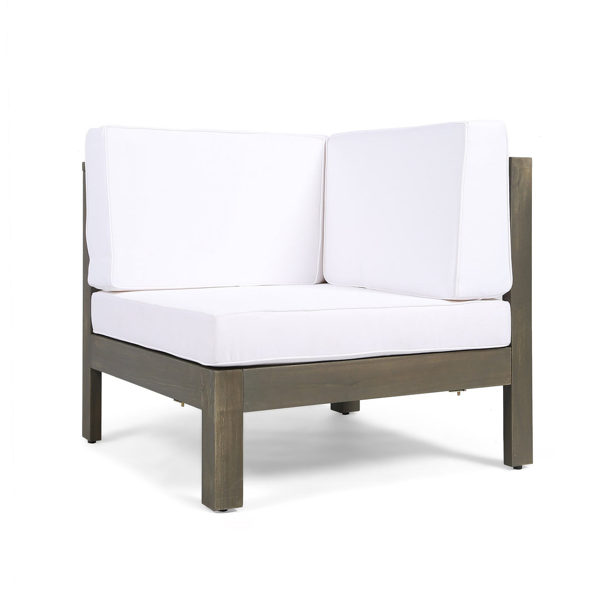 OANA 5-Piece V Shape Sofa Set, White
