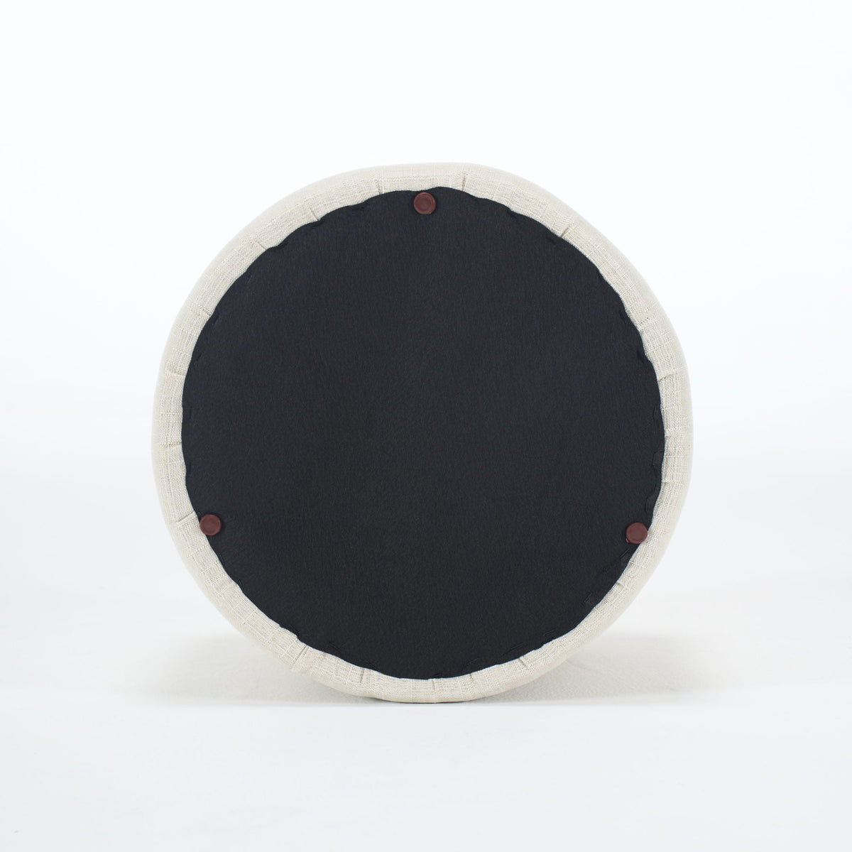 Nesting Ottomans, Round Coffee Table & Bench With Tray (Set of 2)