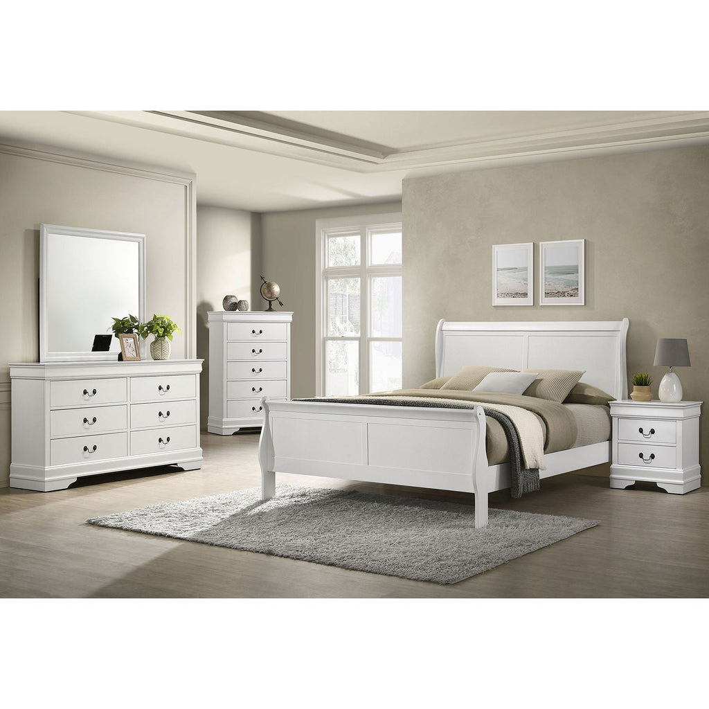 Mckee - Sleigh Panel Bed