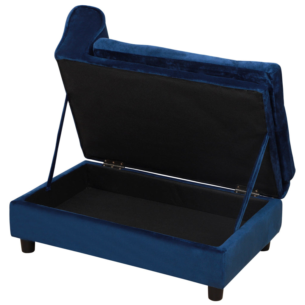 PawHut Luxury Fancy Dog Bed for Small Dogs with Hidden Storage