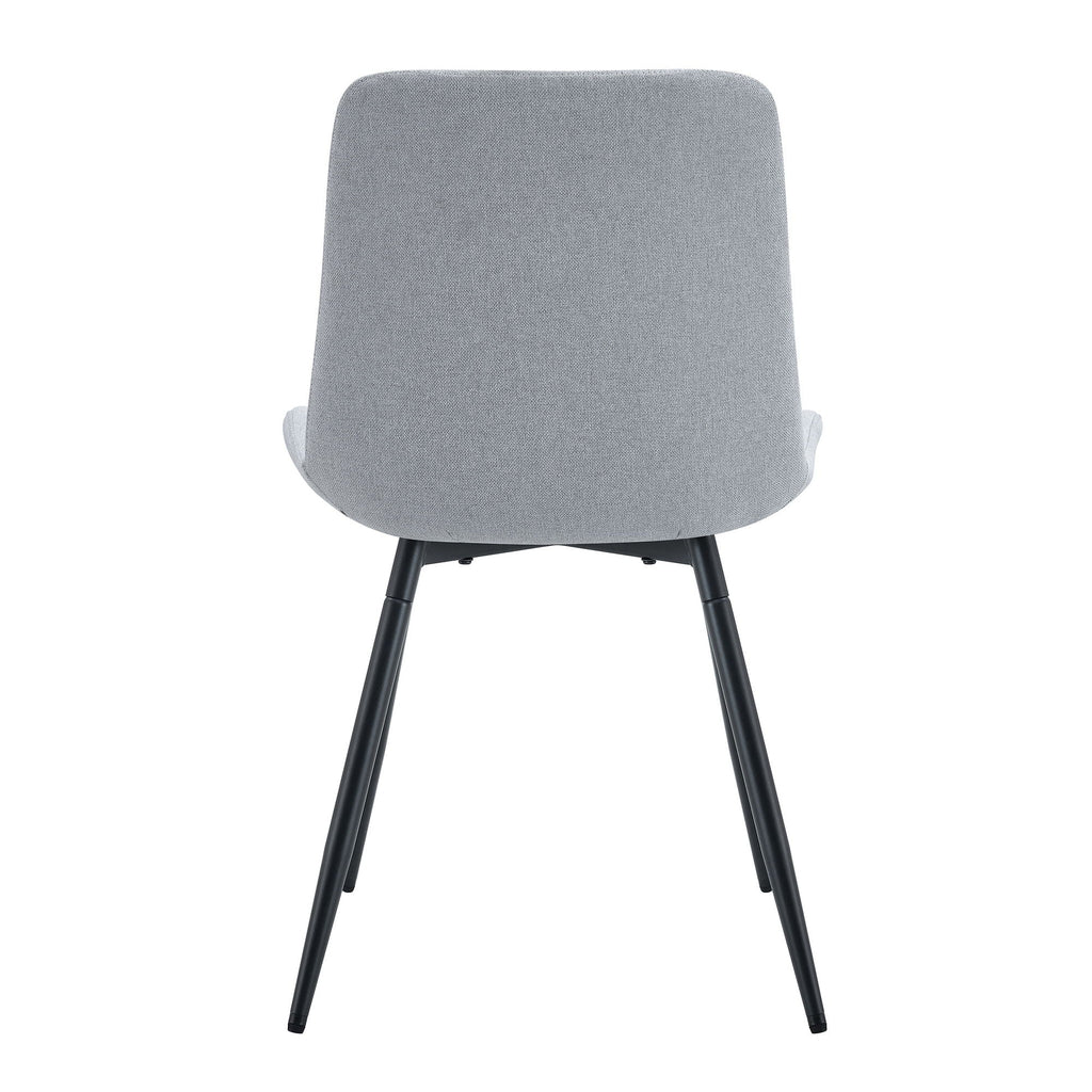 Modern Medieval Style Restaurant Cushioned Chairs With Suede Backrests