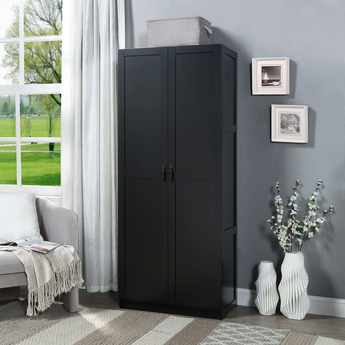 Hopkins - Storage Cabinet With 7 Shelves