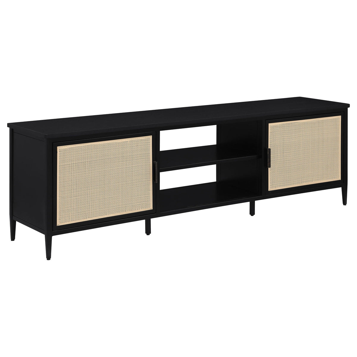 Kenneth - 2 Door TV Stand Doors - Black