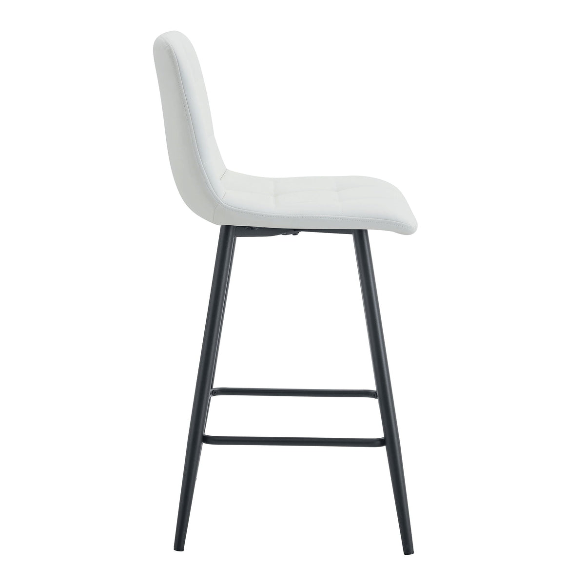 Bar Chair Set Comfortable With Metal Legs And Ergonomic Design