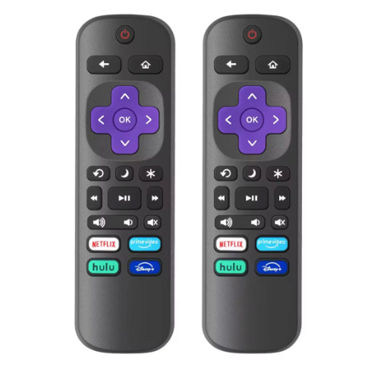 Replacement TV Remote Controls for Roku TV, Infrared Remote ONLY for TV, NOT for Other Roku Devices