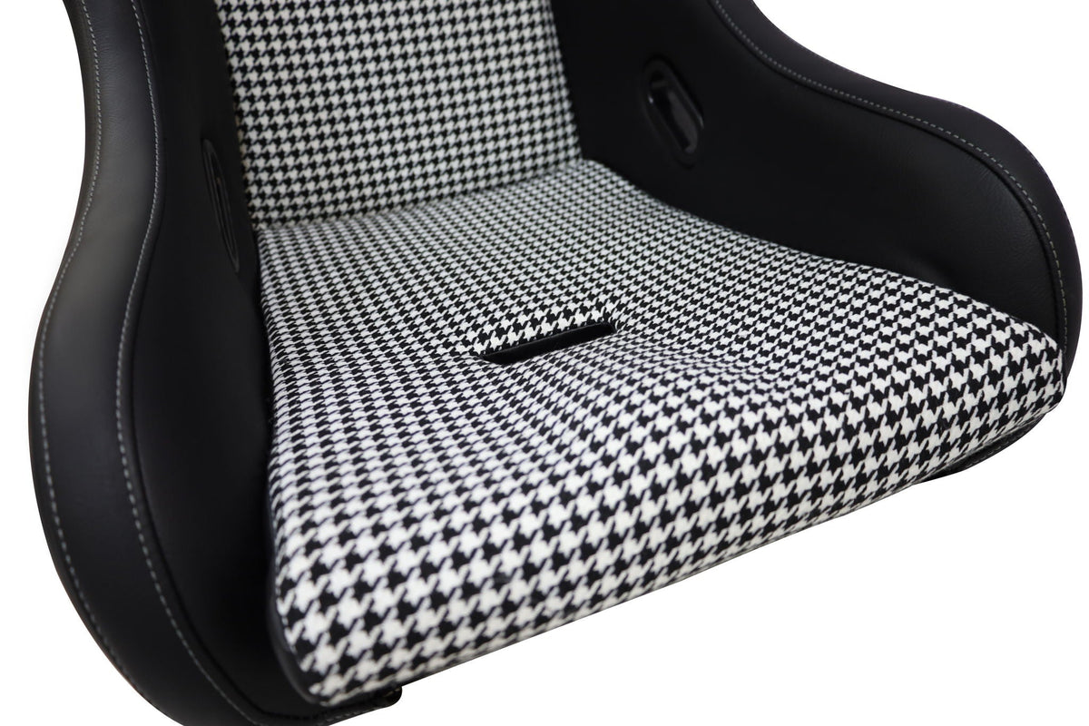 Racing Seat - Black White