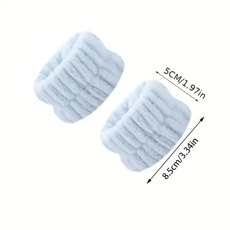 Face Washing Wrist With Sweat Wiping Bracelet Absorbing Sleeve