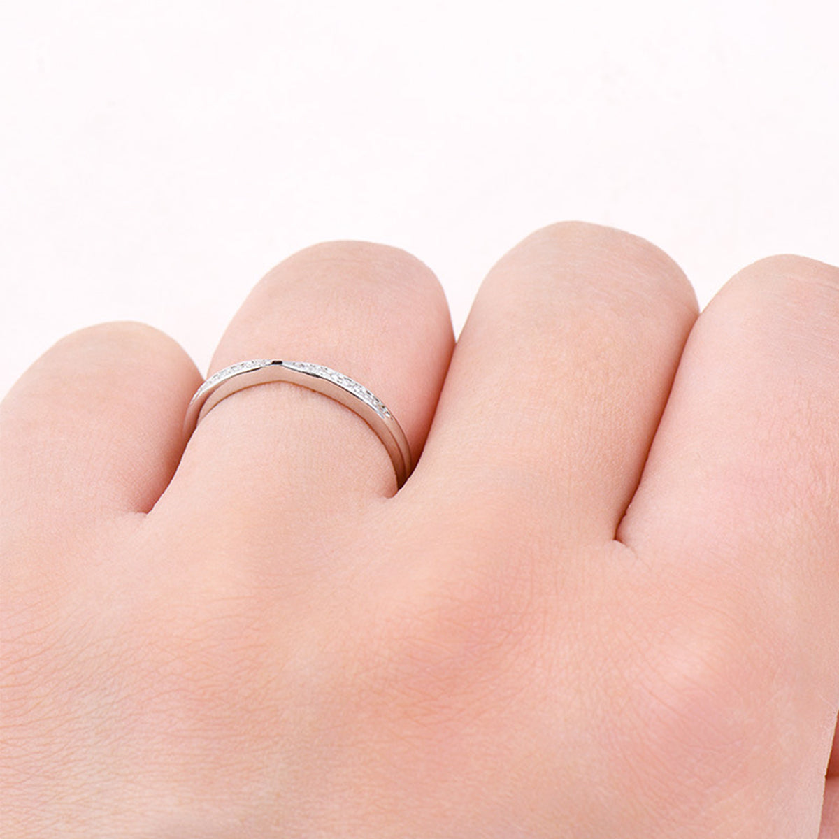 Pure Sterling Silver Inlaid Sparkala™ Ring