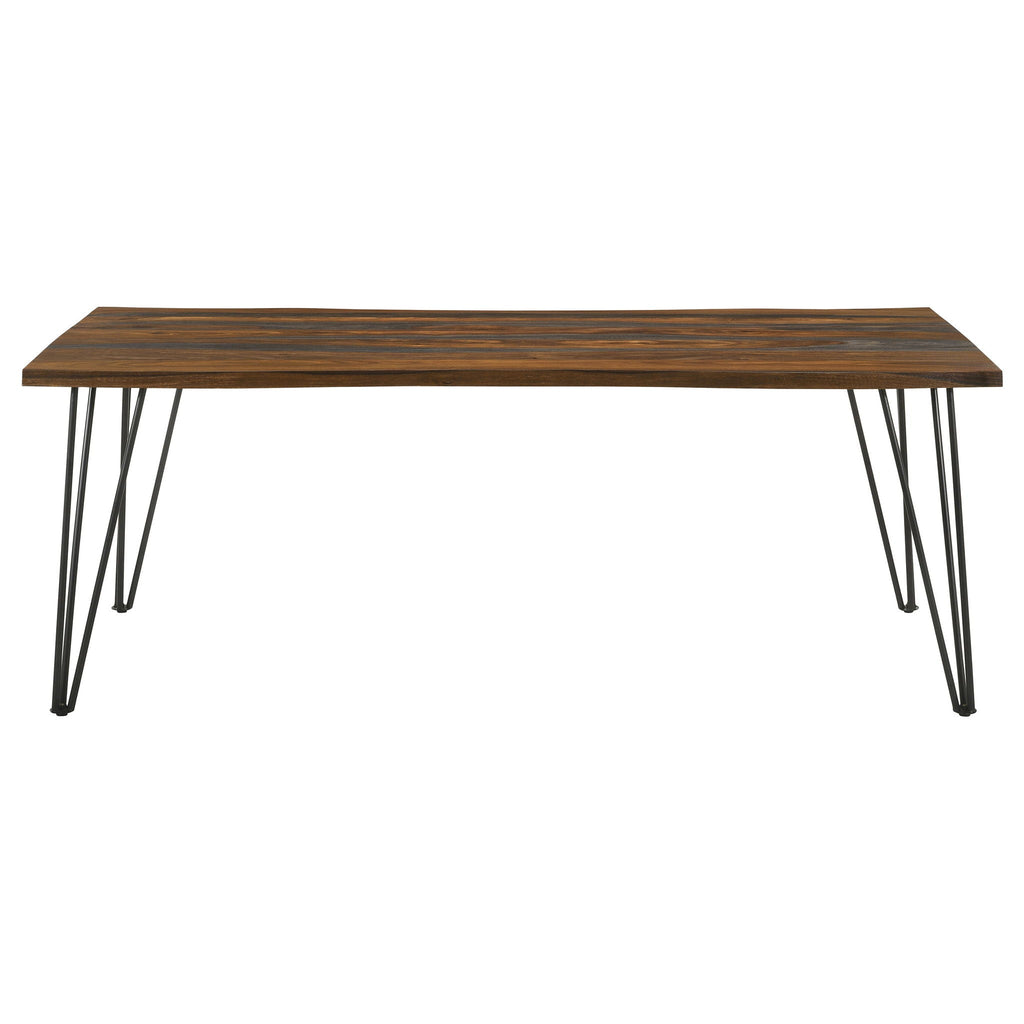 Neve - Sheesham Live Edge Dining Table - Gray