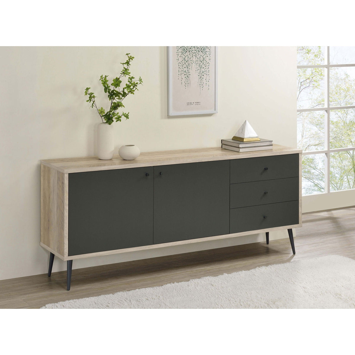 Greta - 2 Door Cabinet - Beige