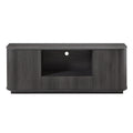 Modern Wavy TV Stand Rounded Sideboard With Storage Cabinet