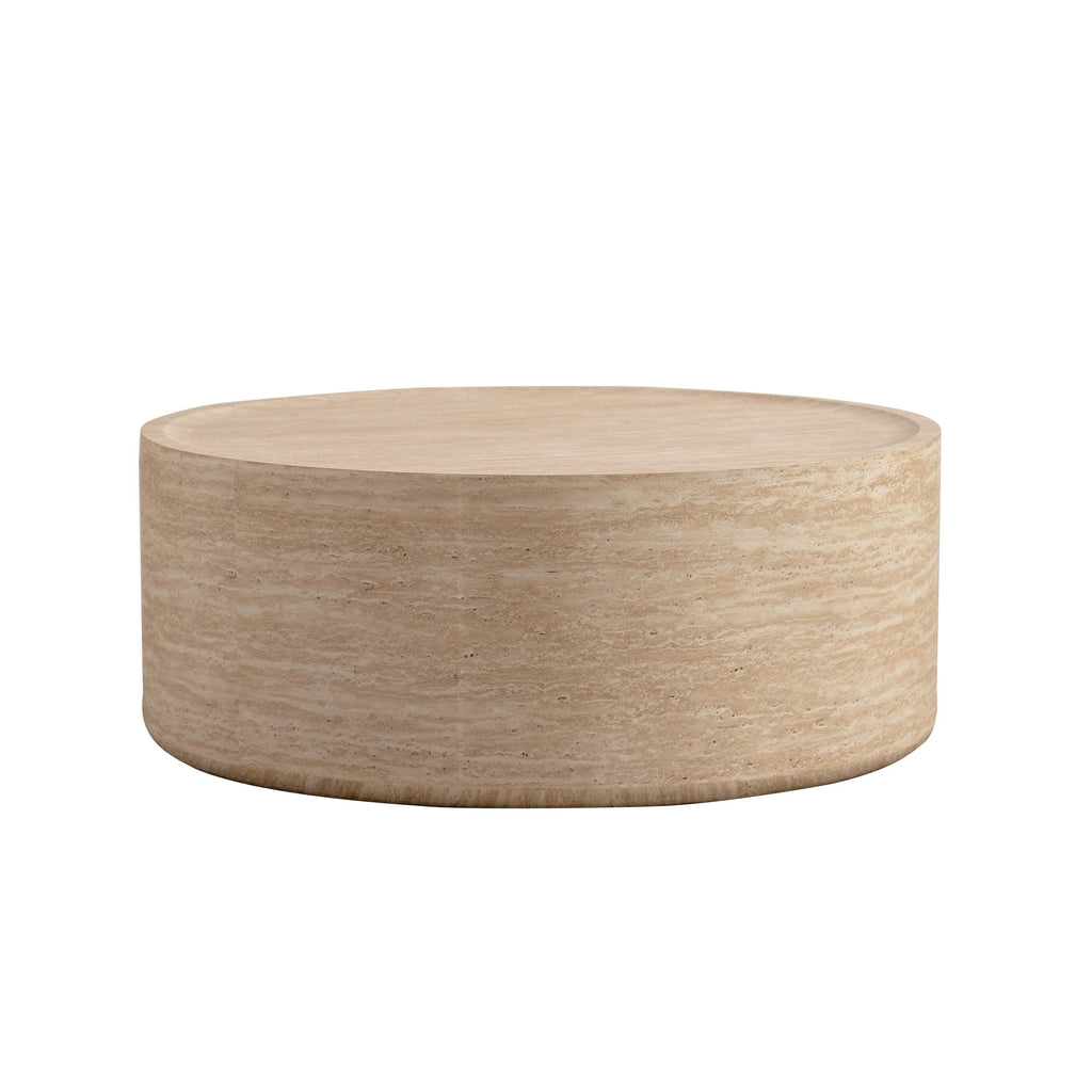 31.5'' Round Coffee Table with Mars Pattern