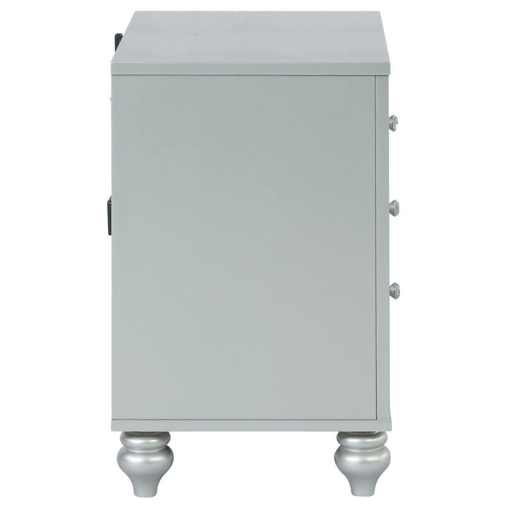 Menlo - 2 Drawer Nightstand - Gray