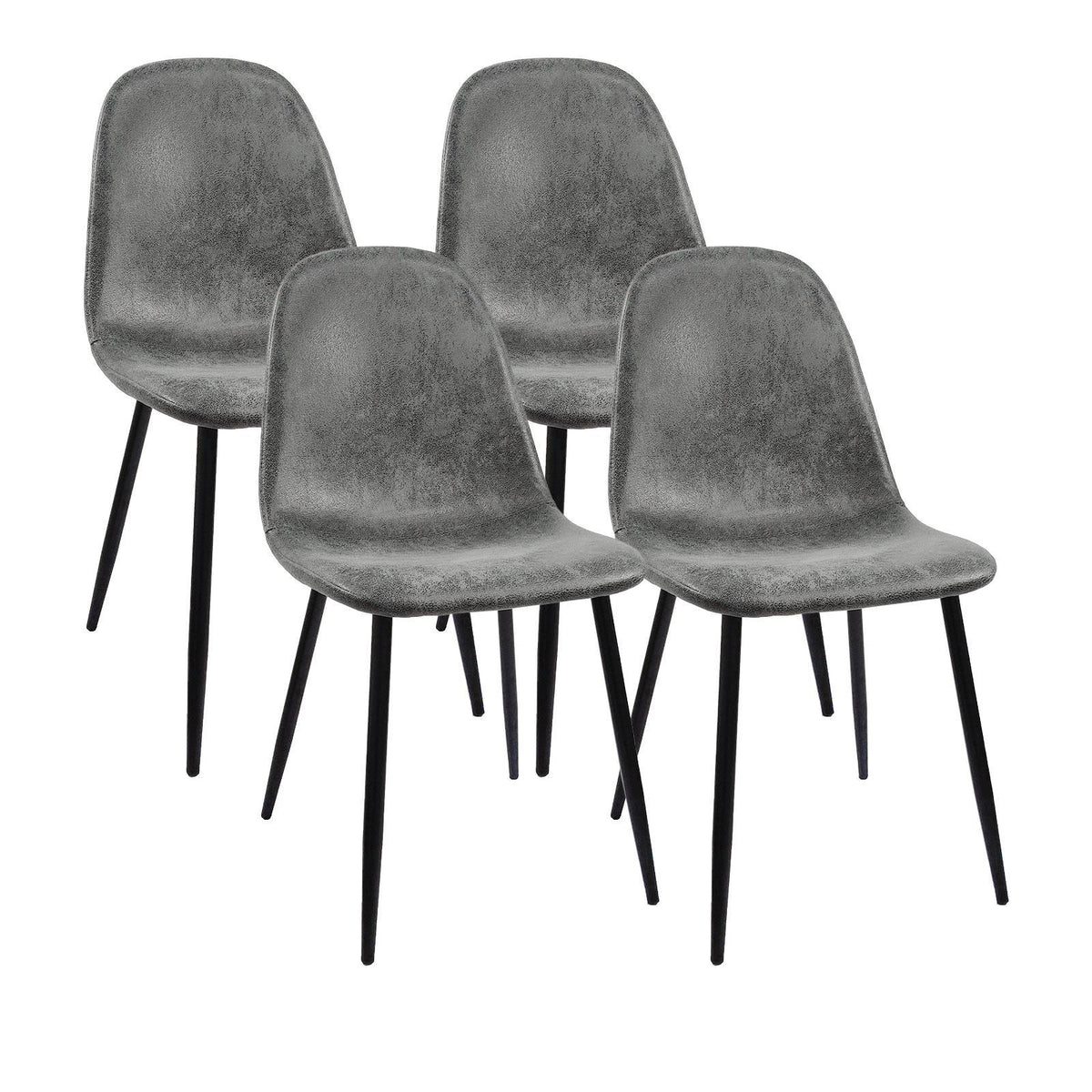 Modern Extendable Dining Table And Chair Set For 2 - 6 People