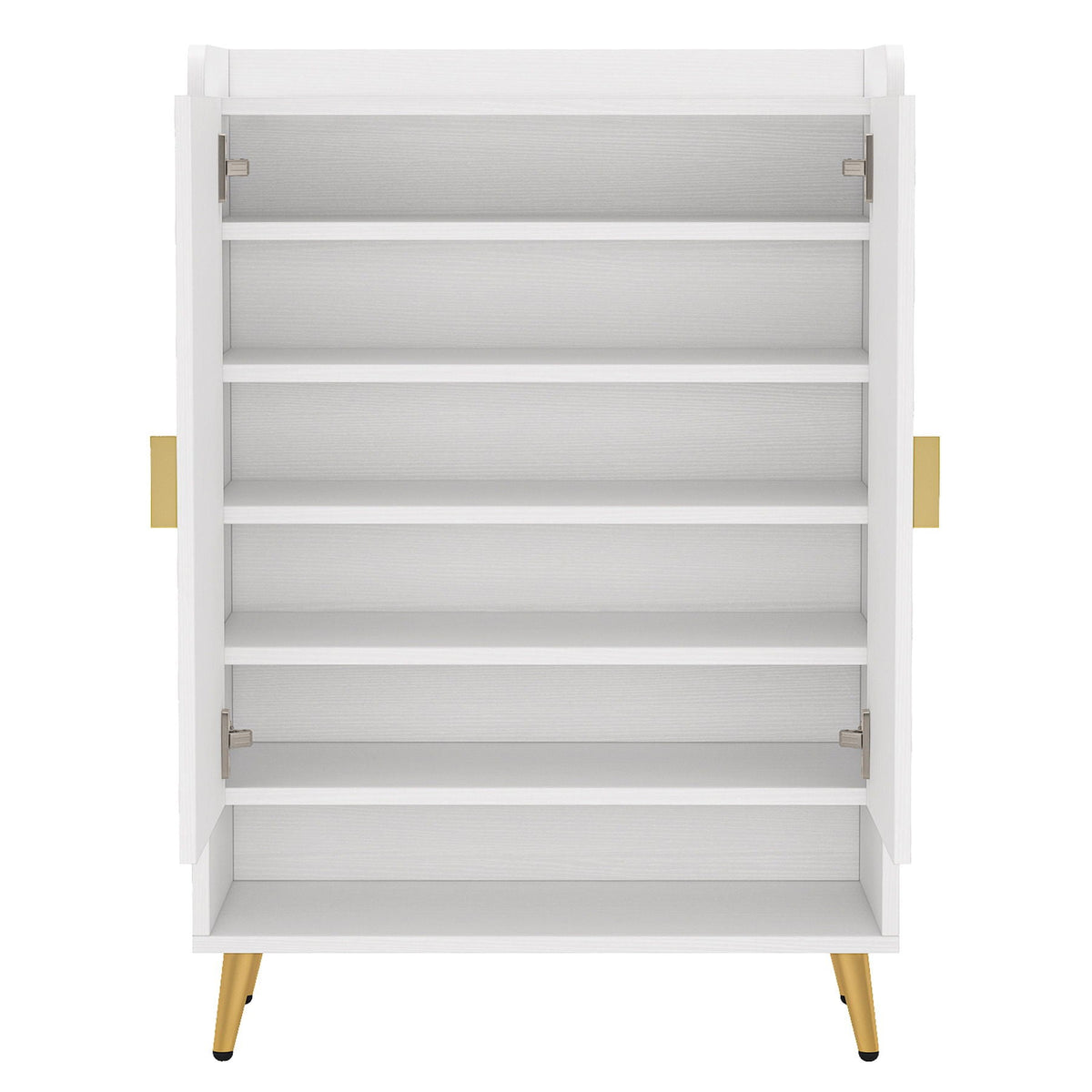 Shoe Cabinet With Doors, 7 Tier Storage Organizer