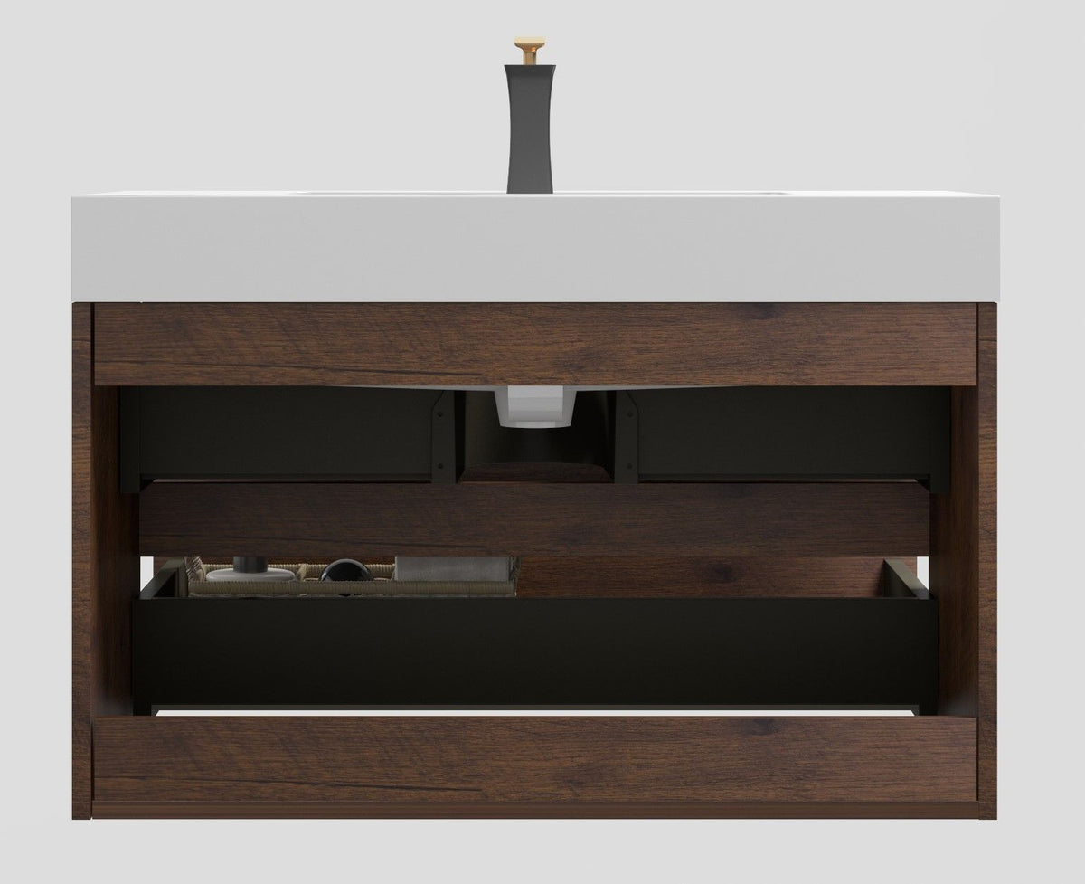 Alice Bathroom Vanity Wall Mounted With Sink