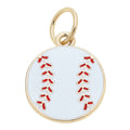 Baseball Enamel Charm