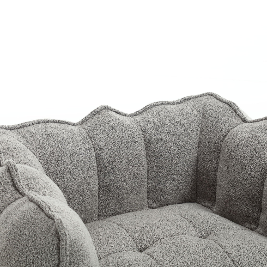 Soft Bean Bag Chair With High Resilient Foam