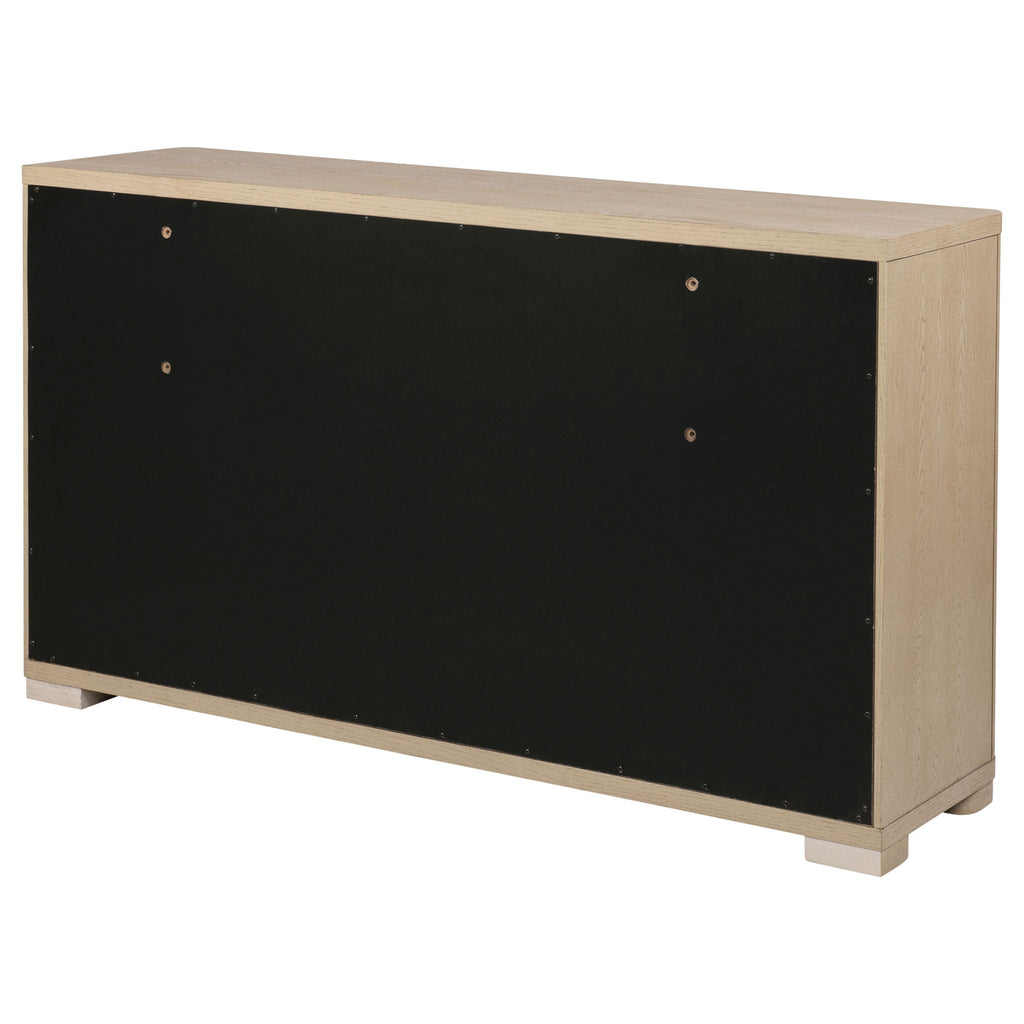 Mirador - 6 Drawer Bedroom Dresser - Natural