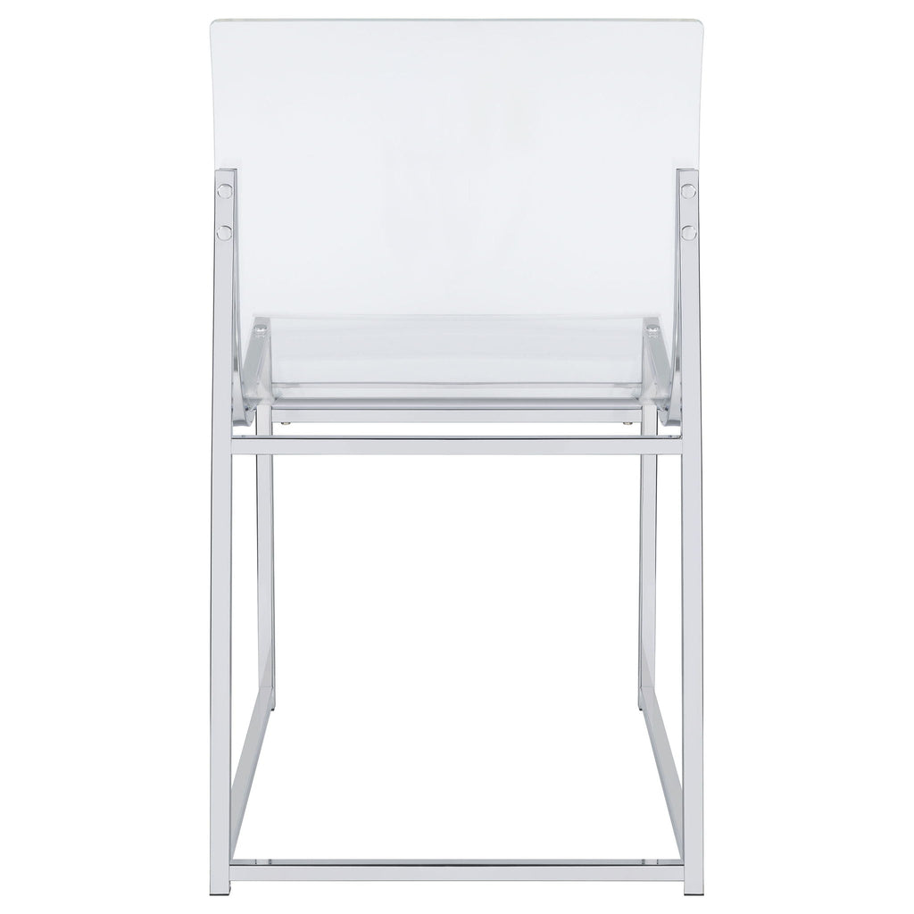 Hartsell - Dining Side Chair (Set of 2) - Chrome