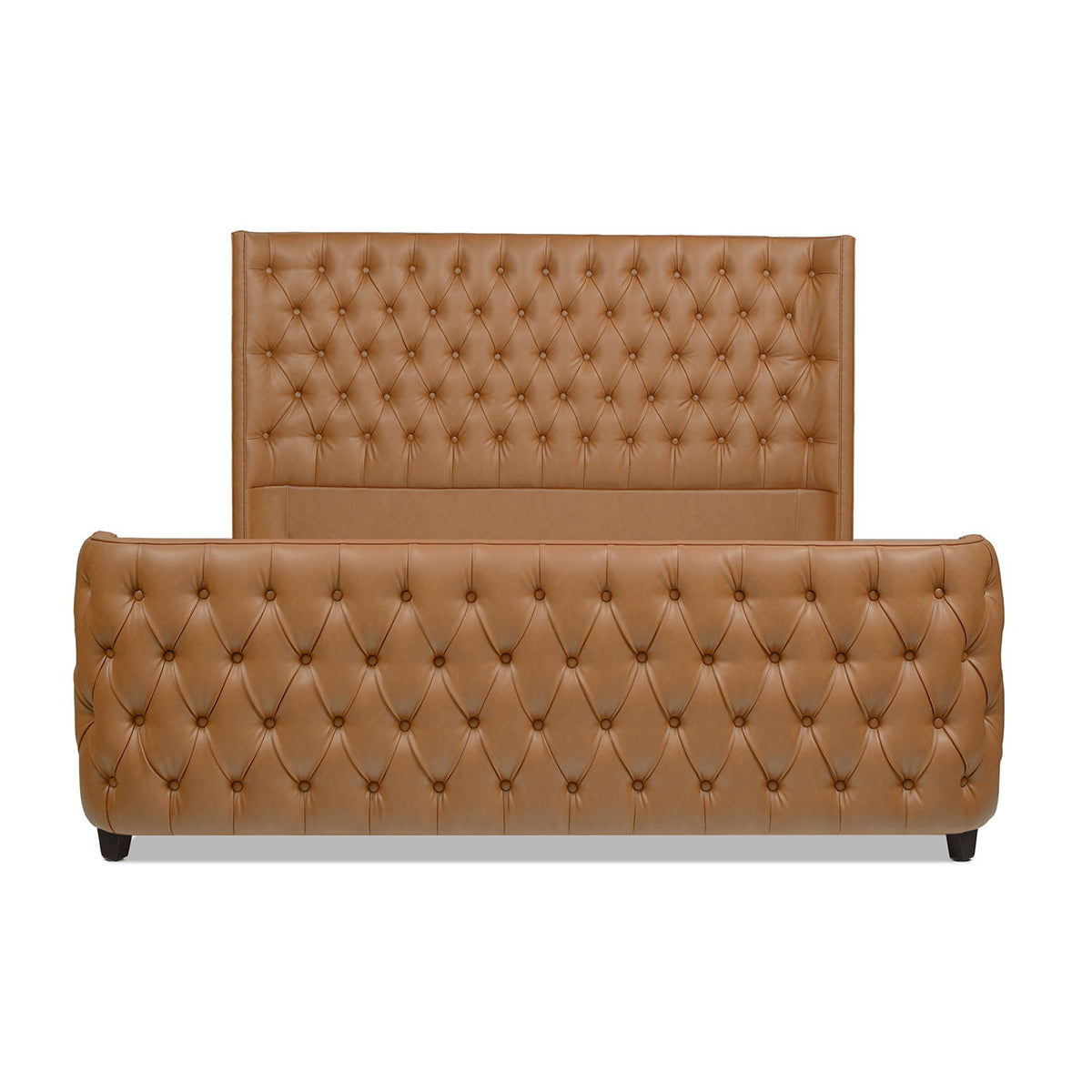 Brooklyn - Tufted Panel Bed Headboard And Footboard Set