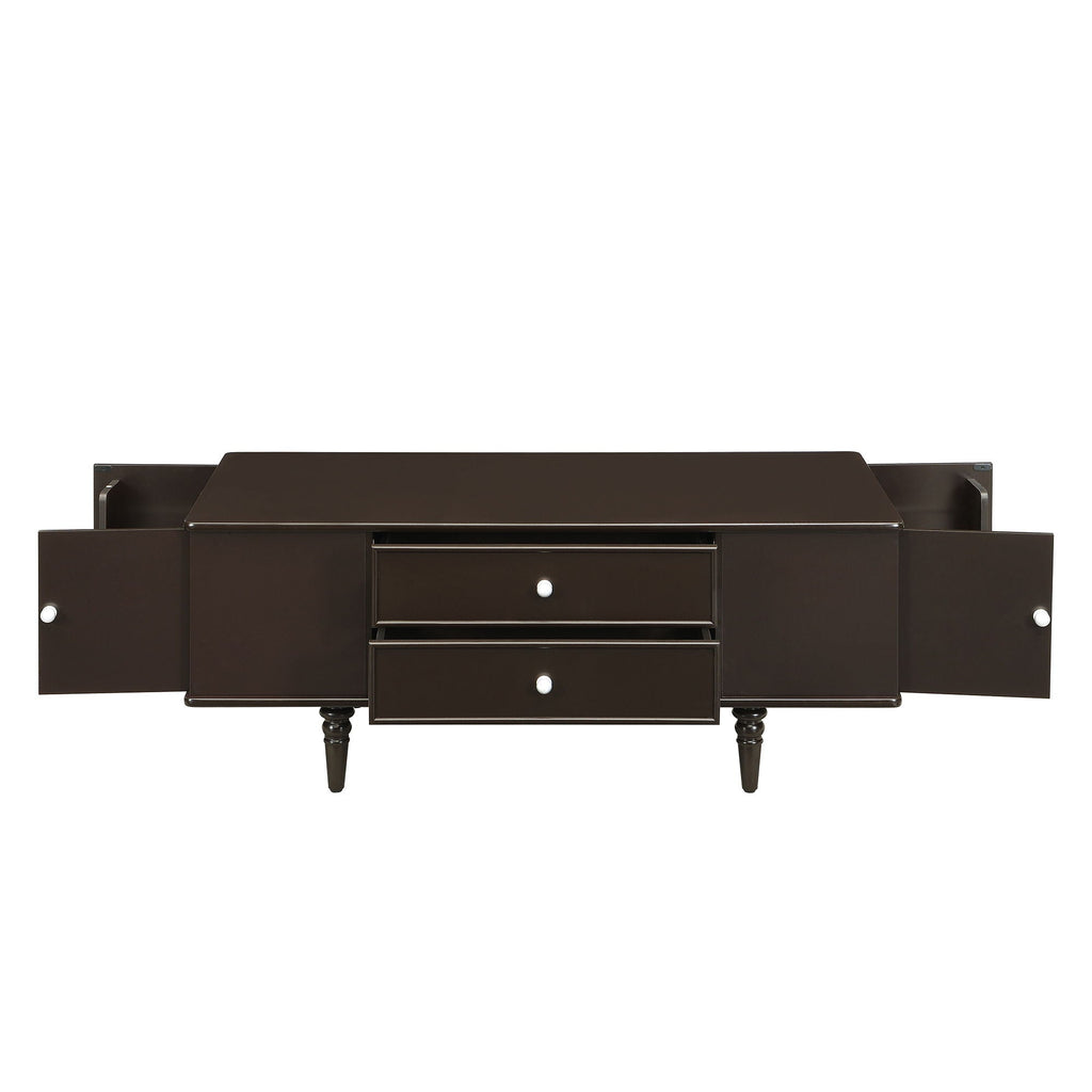 Modern Rectangle Coffee Table With Four Drawers