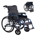 Premium Foldable Transport Wheelchair for Adults