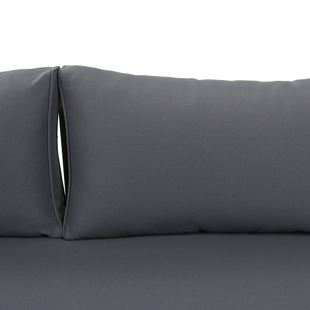 Claremont 3 Seater Daybed (Dark Gray)