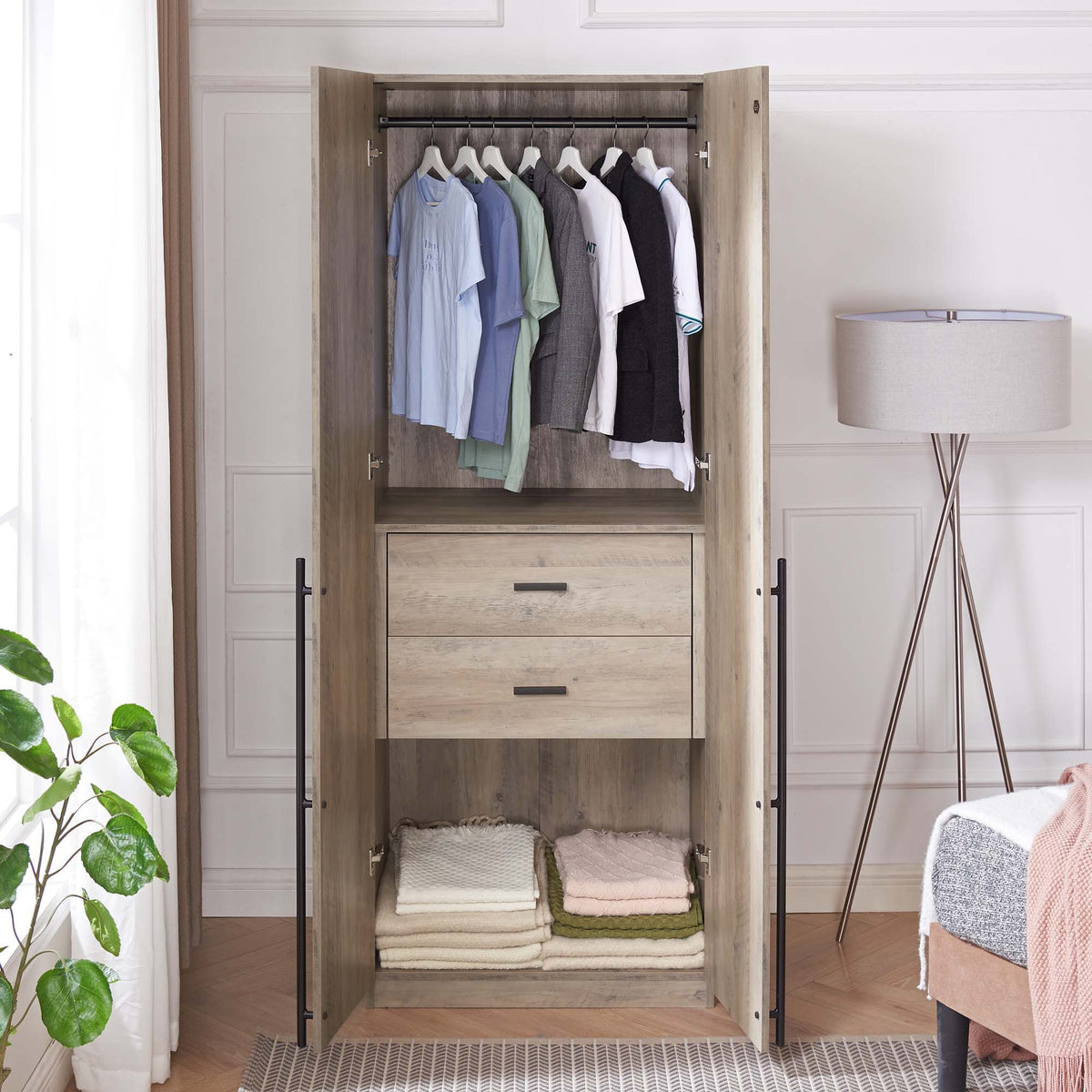 Lee - Free Standing Wardrobe Closet