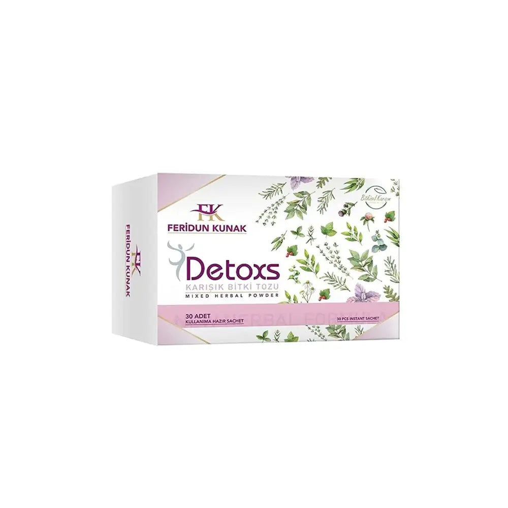 Feridun Kunak Detox Tea Mixed Herb Powder 5G x 30 Count