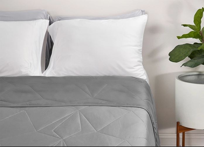 BedGear Cooling Blanket, Grey - King