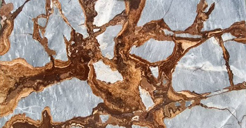 Fire Fantastico Gray Bookmatching Marble Slabs Polished - Livfloors Collection