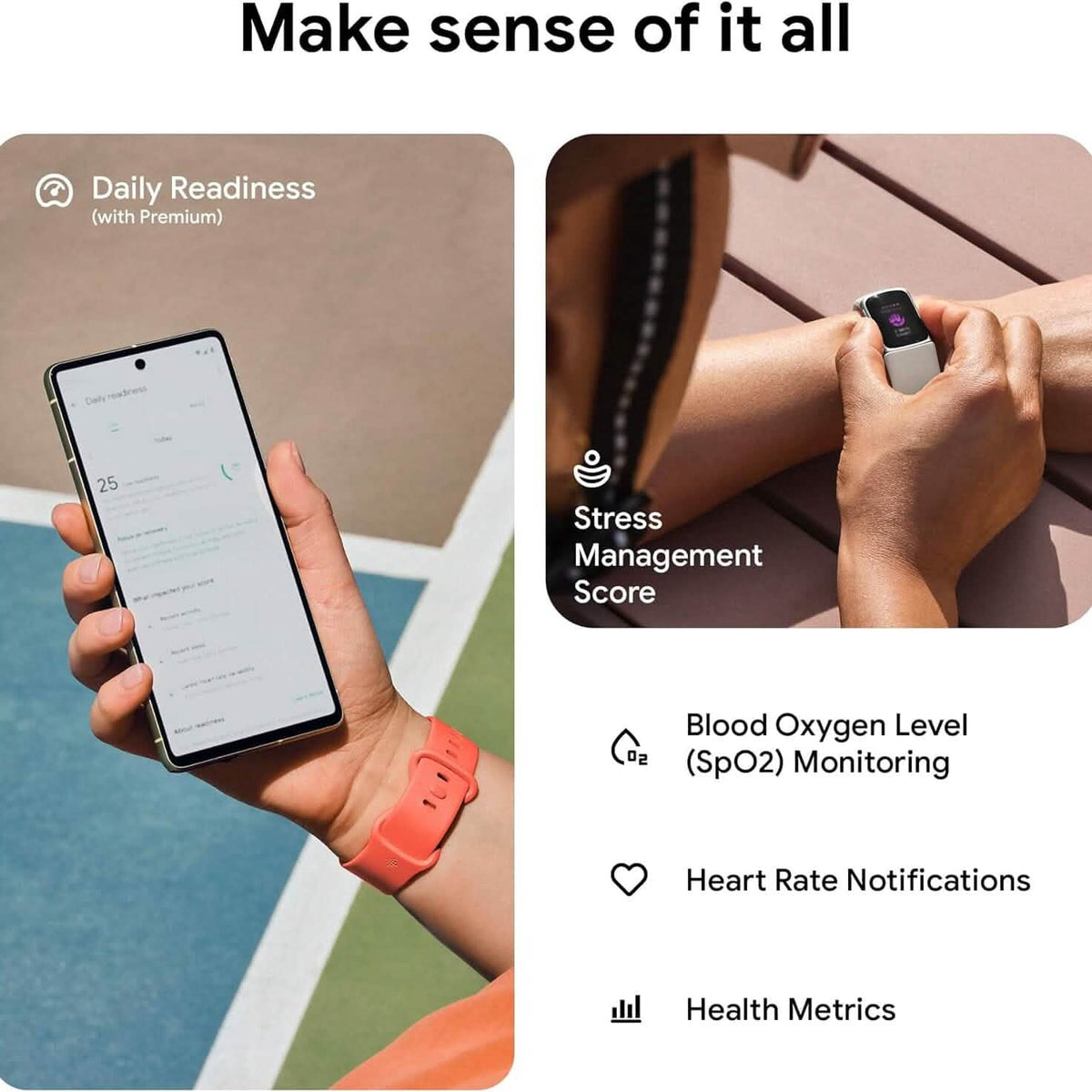 Fitbit Charge 6 Fitness Tracker  (Refurbished)