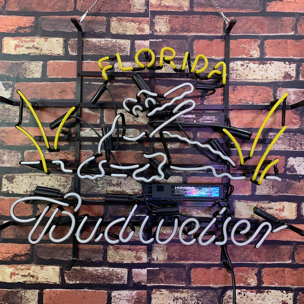 Florida Gator Budweiser Neon Signs Light