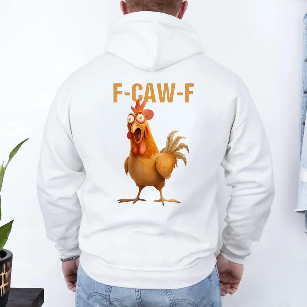 Funny F-Caw-F Rooster Hoodie